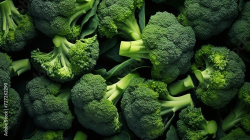 Broccoli Background Generative AI
