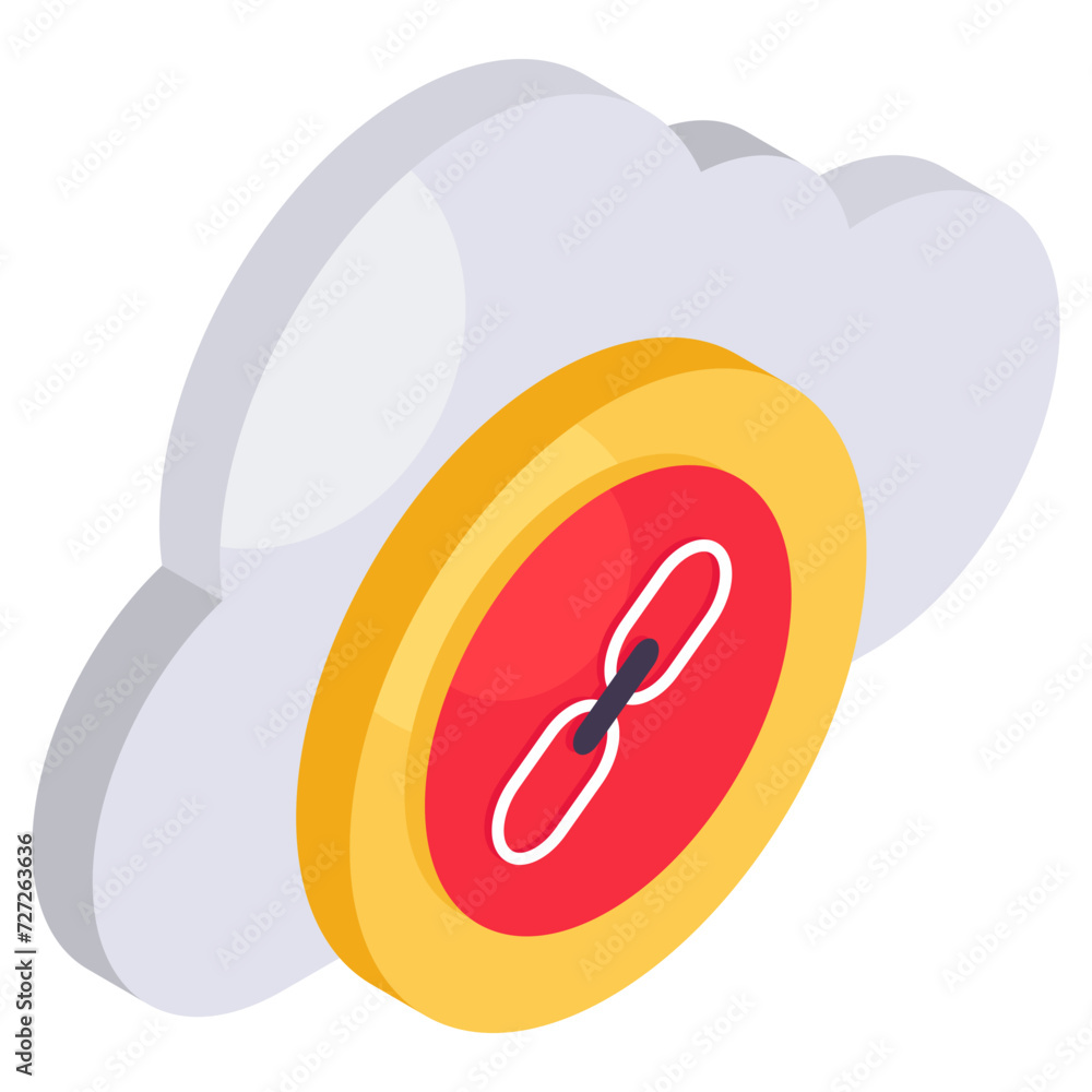 Vector design of cloud linkage Vector design of cloud linkage