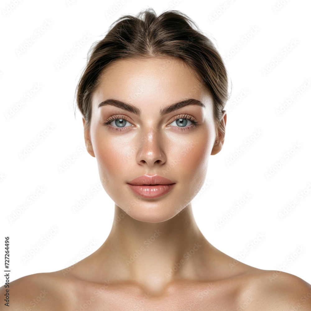 Beauty female model transparent background Beauty female model transparent background