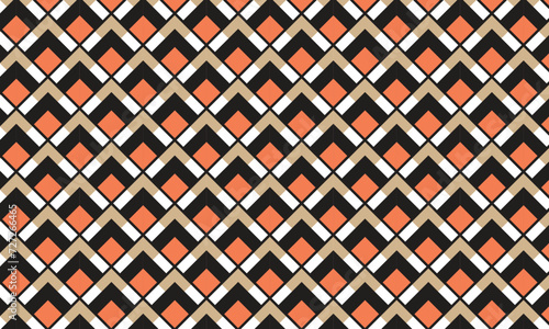 abstract monochrome repeatable coral stylish rectangle pattern.