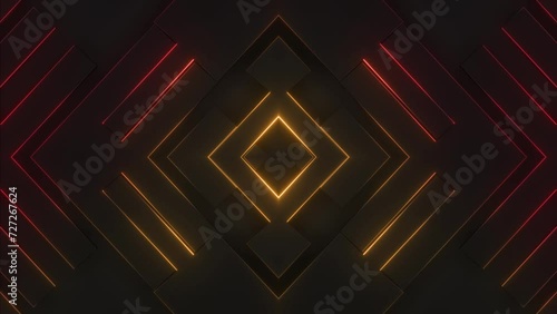 4K Colored Dynamic Neon Patterns
 in a seamless loop.

