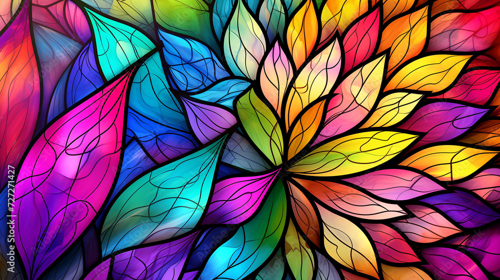 stained glass window in a church abstract background mosaic stained glass window in a church abstract background mosaic