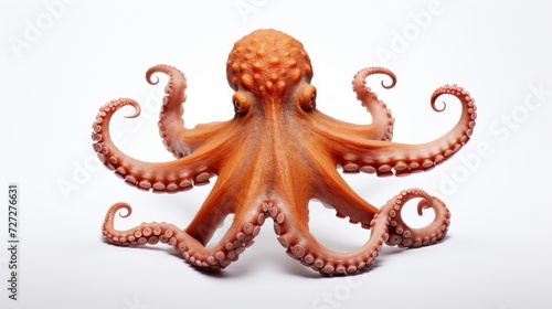 Intriguing octopuses displaying unique poses. Generative AI