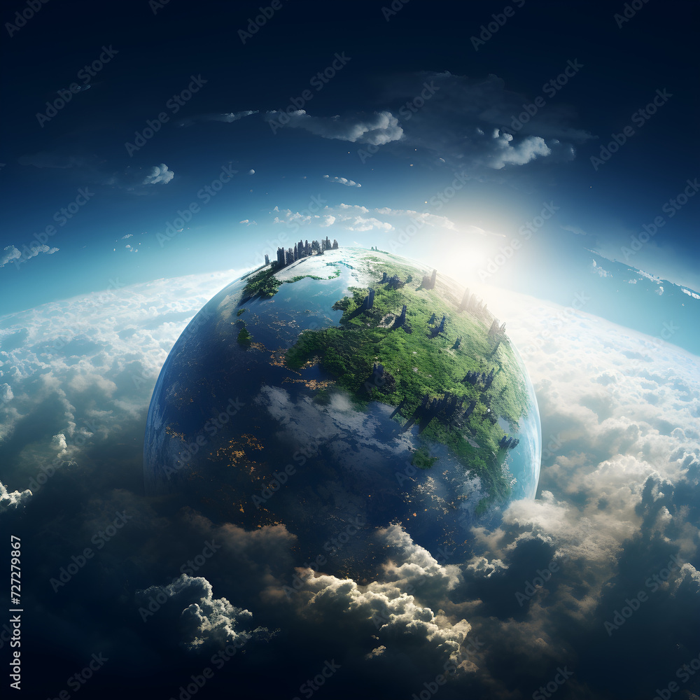 earth in space earth in space