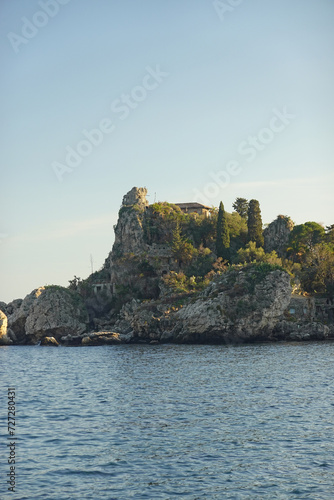 Isola Bella, a small island in Taormina, Sicily