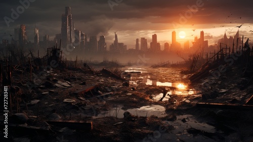 Post-Apocalyptic Metropolis 