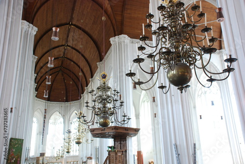 Interior of the Stevenskerk in Nijmegen