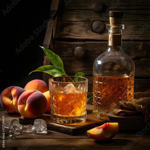 Bourbon vanilla peach flavour