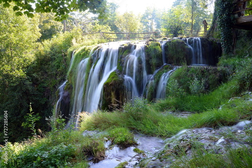 Wasserfall bei Slunj, Kroatien
