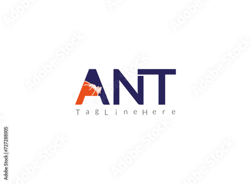 Wallpaper Mural Ant Logo Design  .ANT Font logo  Torontodigital.ca