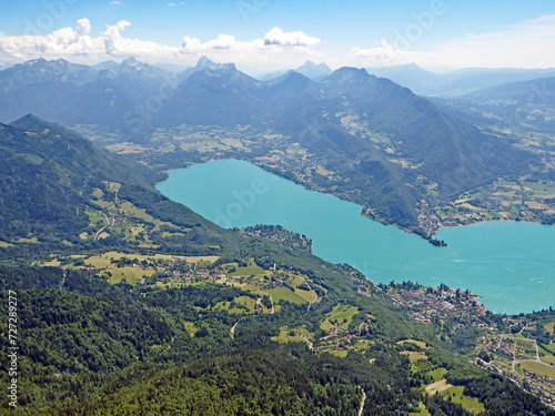  Lake Annecy in the French Alps 