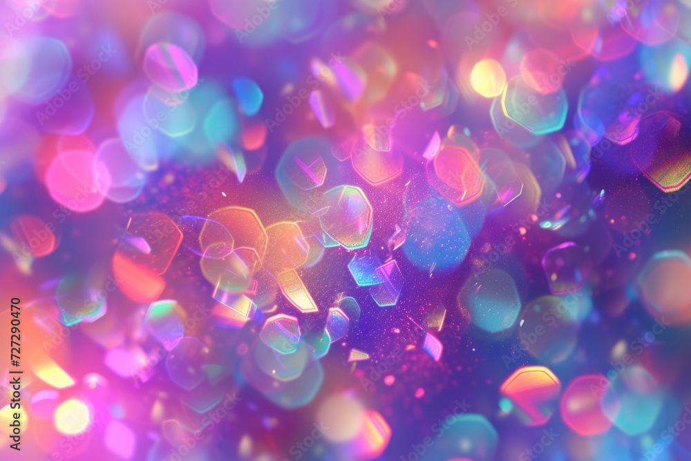 Colorful Holographic background.