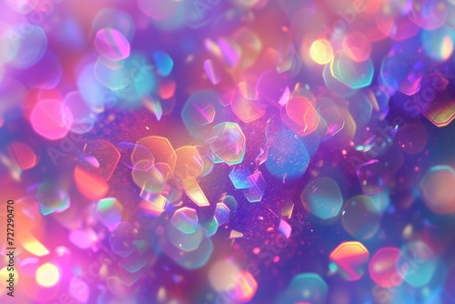 Colorful Holographic background.