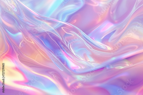 Wallpaper Mural Iridescent background. Holographic abstract background in soft p Torontodigital.ca