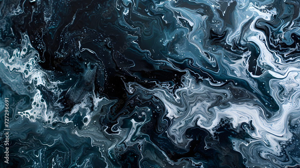 Black and White Marble Background Black and White Marble Background