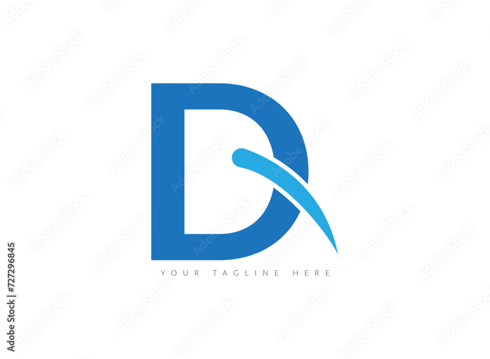 D creative initial latter logo . company logo. D creative initial latter logo . company logo.