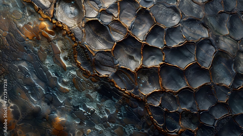 Close-Up of Textured Surface With Water Drops Close-Up of Textured Surface With Water Drops