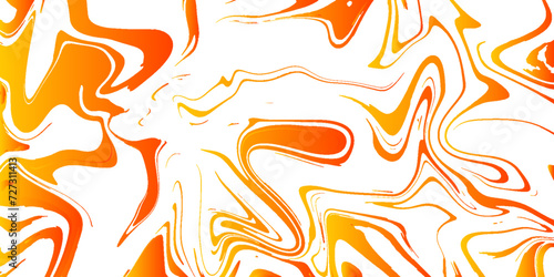 Abstract Orange Marble texture background. Orange and white mixing oil paint texture. Orange Marbleized Stripes With marble ink texture. Splash of paint. Colorful liquid.	