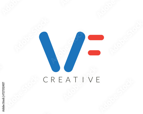 VF Latter Logo Template vector Abstract Monogram Symbol victor illustration.