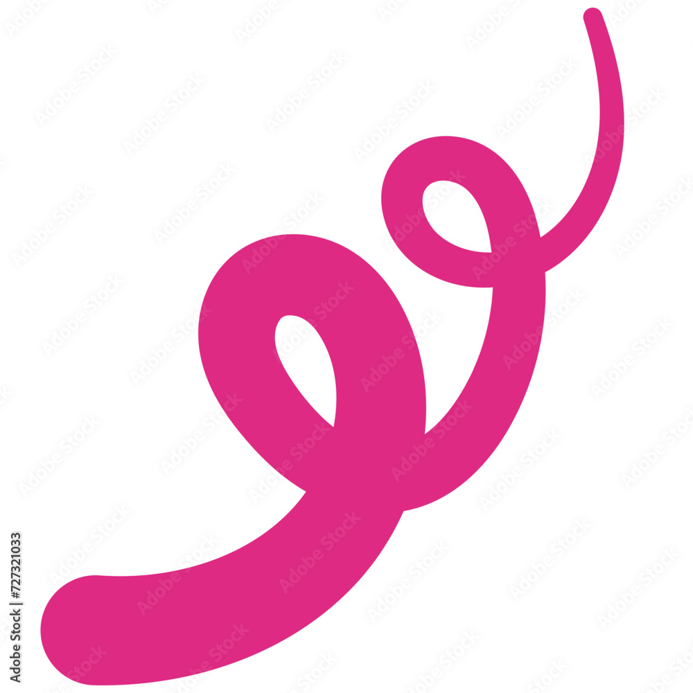 Pig tail icon Pig tail icon