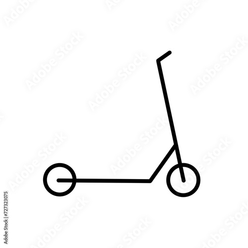Bicycle types vector linear icons set. Outline symbols pack with editable stroke. Collection of simple 20 bicycle types icons isolated contour illustrations. bmx, touring, dirt, female bike.