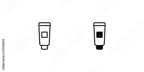 primer icon with white background vector stock illustration