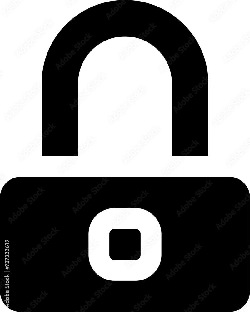lock icon. vector glyph icon for your website, mobile, presentation, and logo design. lock icon. vector glyph icon for your website, mobile, presentation, and logo design.