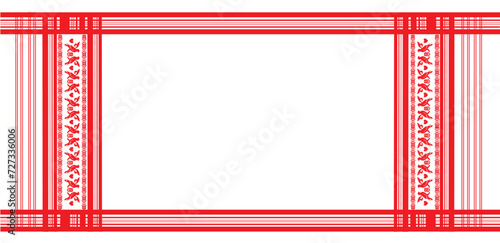 gamosa or gamusa from assam.gamosa textile pattern. gamosa or gamusa is an article of significance for the indigenous people of Assam, India. It is generally a white rectangular piece of cloth .
