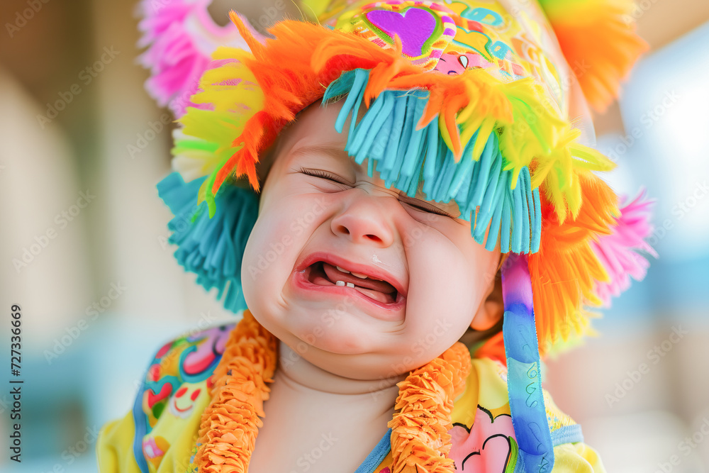 Funny baby expression when you're about to start a tantrum Funny baby expression when you're about to start a tantrum