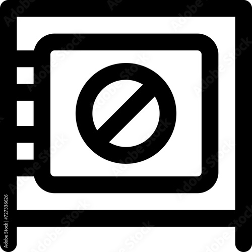 Free Download safe box icon. vector line icon for your website, mobile, presentation, and logo design. - GFXLoad
