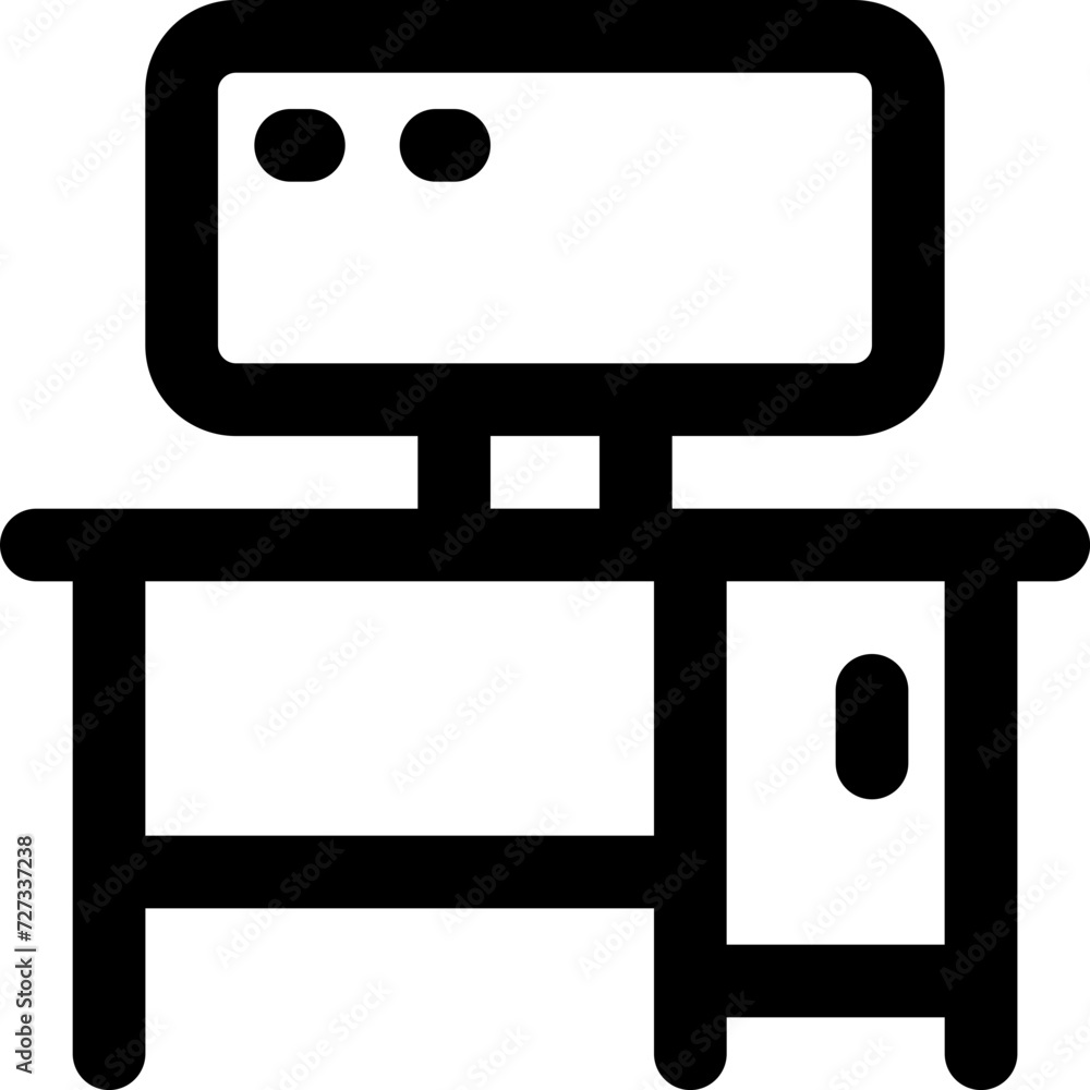 workplace icon. vector line icon for your website, mobile, presentation, and logo design. workplace icon. vector line icon for your website, mobile, presentation, and logo design.