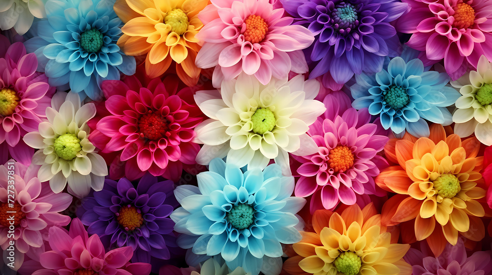 Seamless flower background, colorful flower background Seamless flower background, colorful flower background