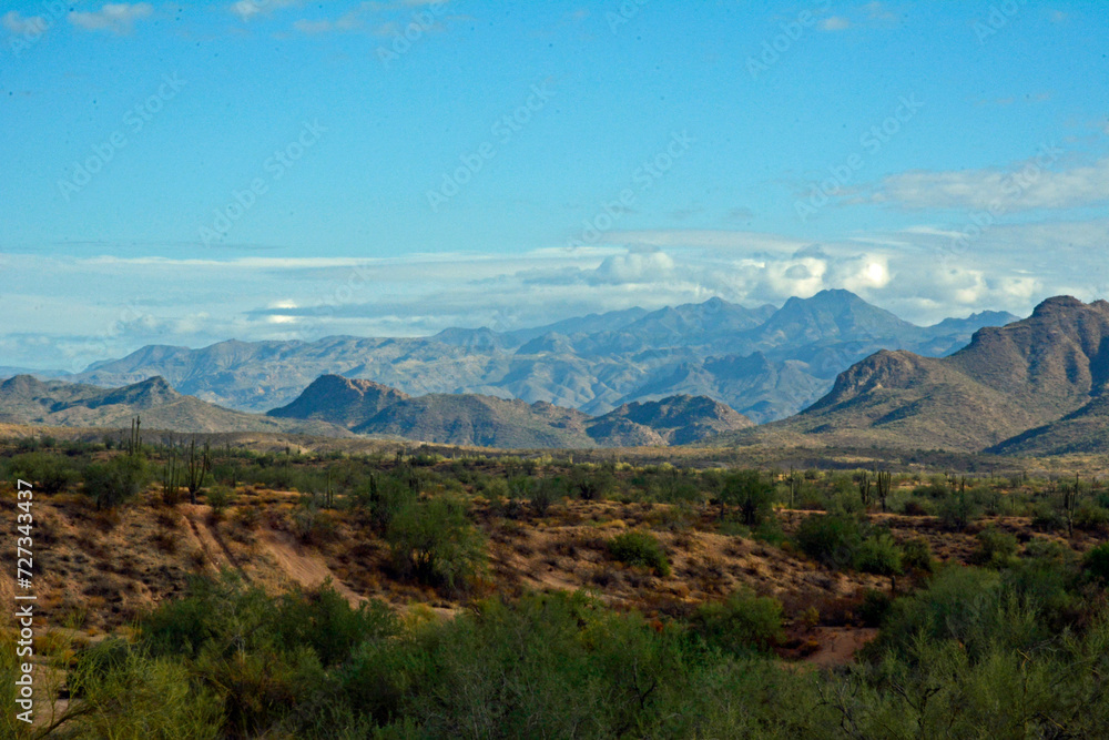 Mountains near Rio Verde AZ USA