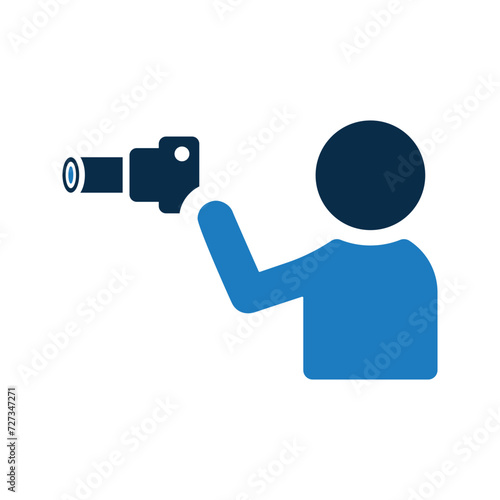 photocamera Man icon.