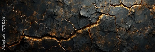 Abstract chemogram, chemigram wallpaper, texture portraying a close up of a colored cracks and veins in the ground. desolate reminder of a harsh drought.  © MiniMaxi