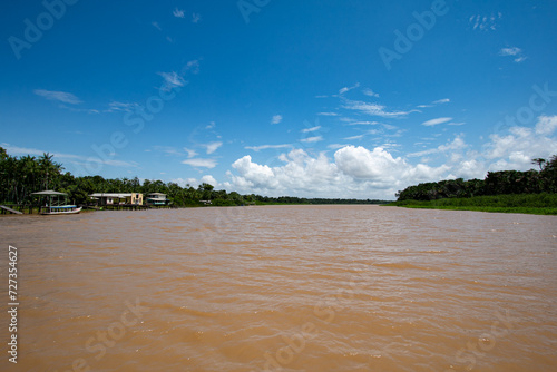 comunidade da Foz do rio Mazagão Velho, Amapá, Brasil