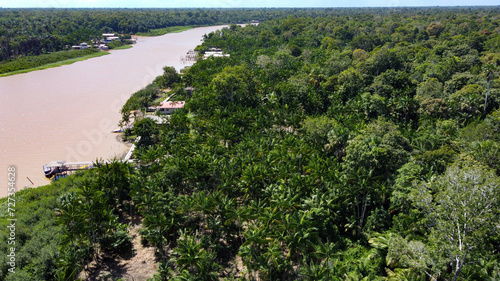 Comunidade Limão do Curuá, rio Amazonas, Brasil