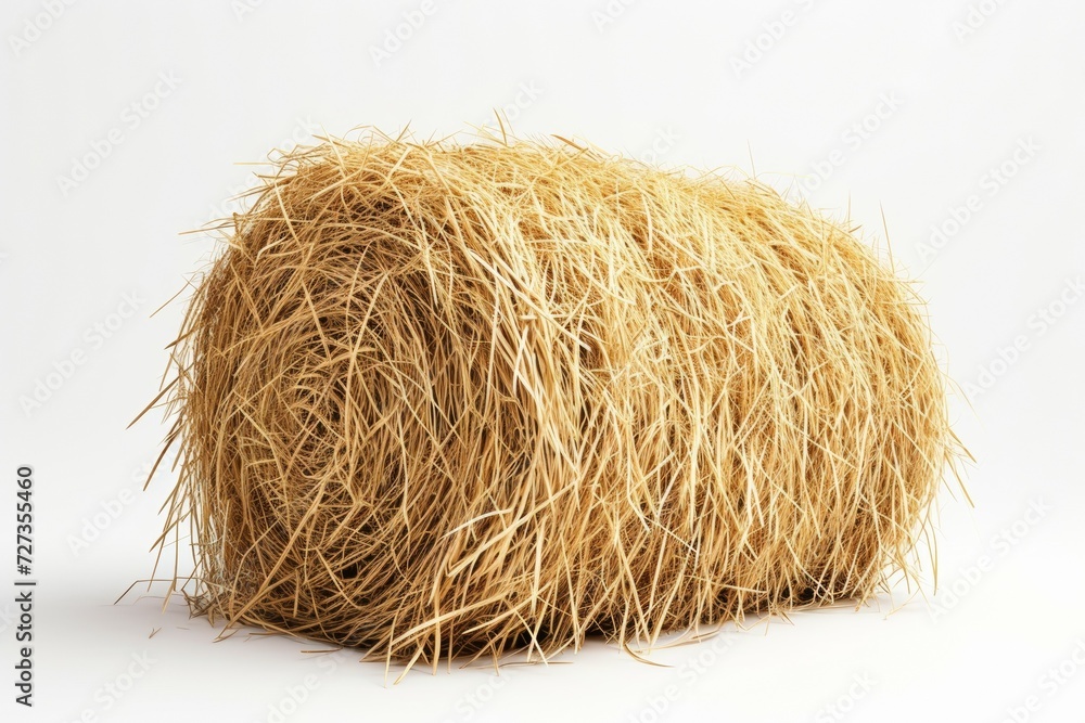 Harvesting hay. Background with selective focus and copy space Harvesting hay. Background with selective focus and copy space