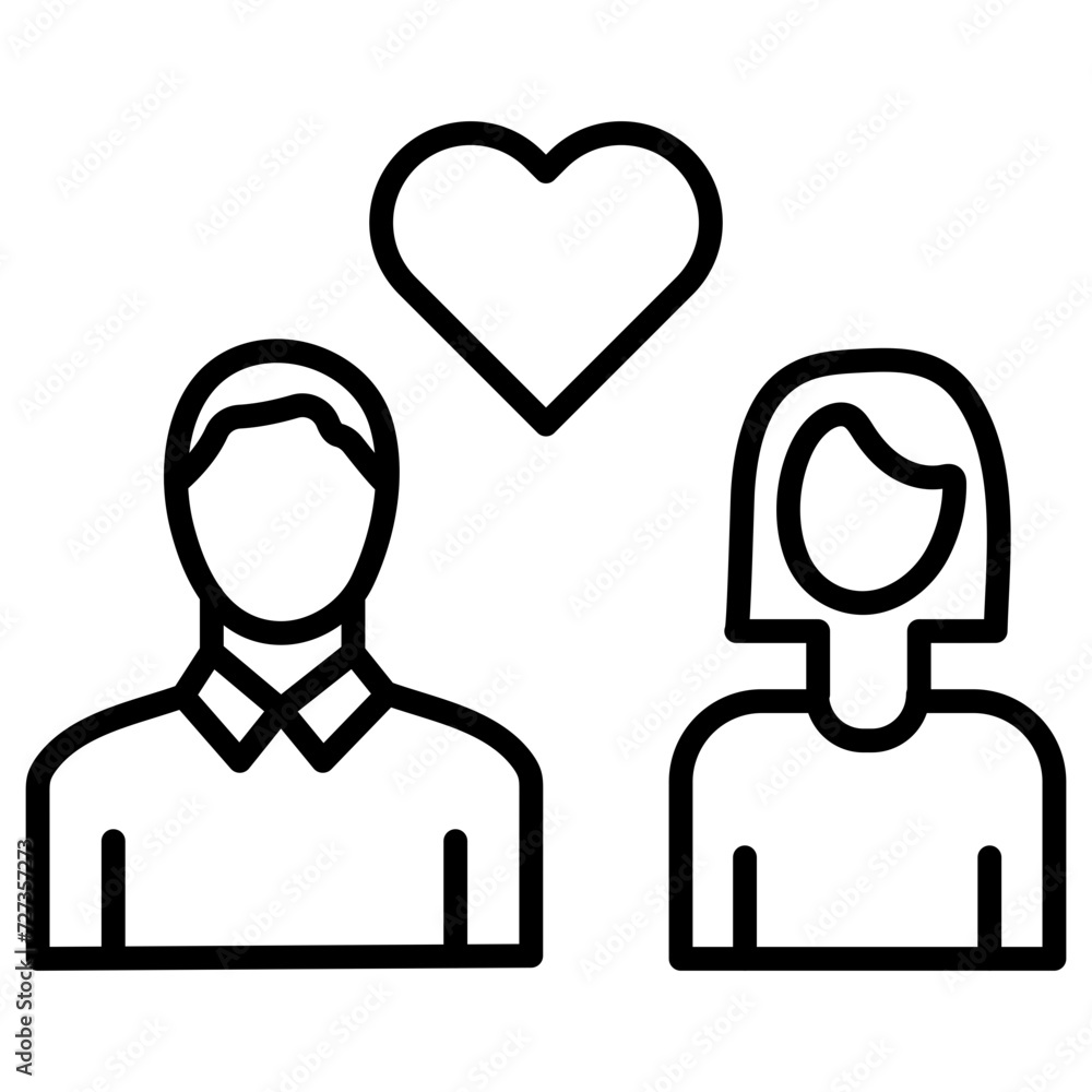 Couple Counseling Icon Couple Counseling Icon