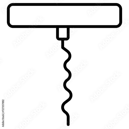 Corkscrew Icon