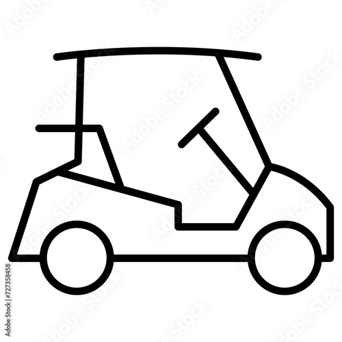 Gold Cart Icon