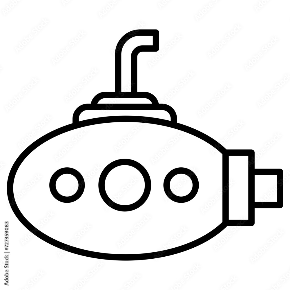 Submarine Icon Submarine Icon