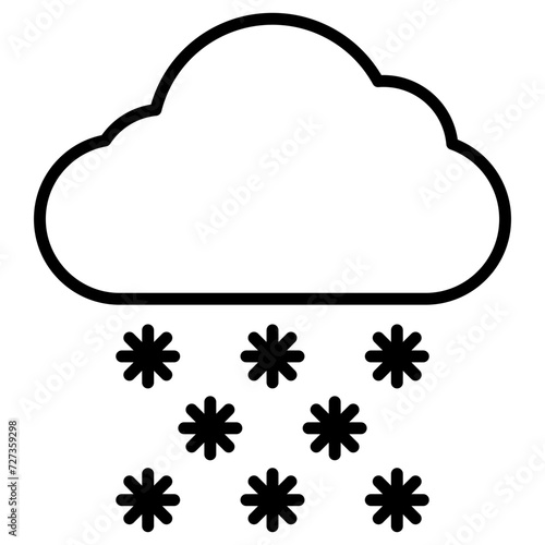 Heavy Snow Icon