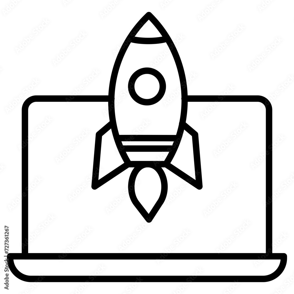 Project Launch Icon Project Launch Icon
