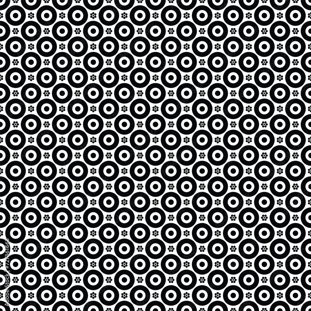 Seamless pattern with abstract geometric vector Seamless pattern with abstract geometric vector