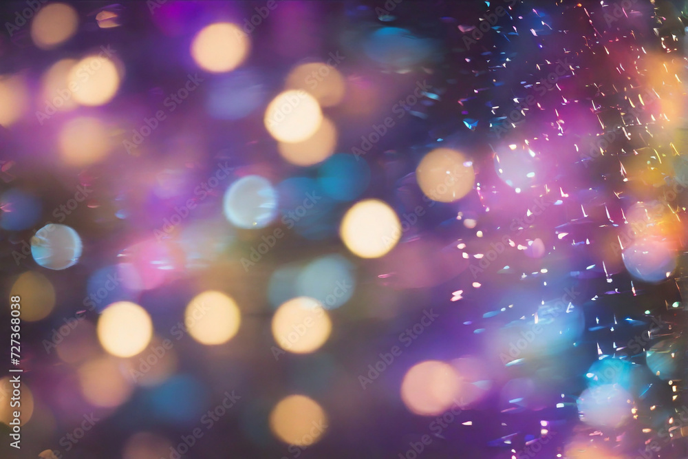 Abstract Bokeh Patterns in a Prism of Enchantment, multicolor, bokeh Abstract Bokeh Patterns in a Prism of Enchantment, multicolor, bokeh