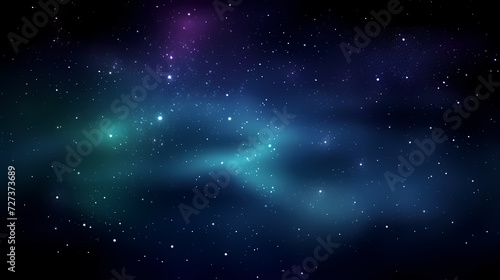 Sparkling starry night sky background