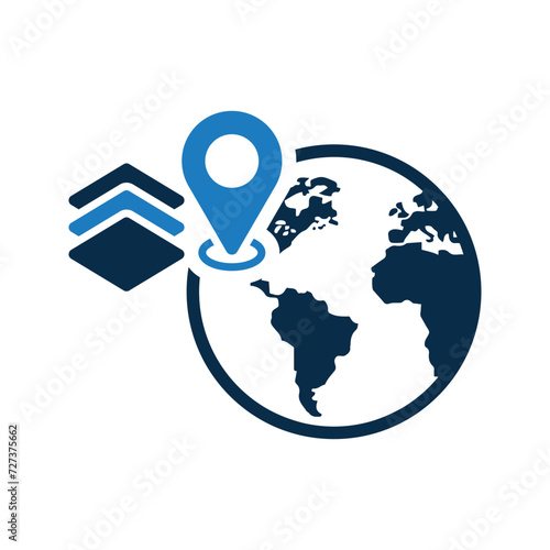 Gps, information icon