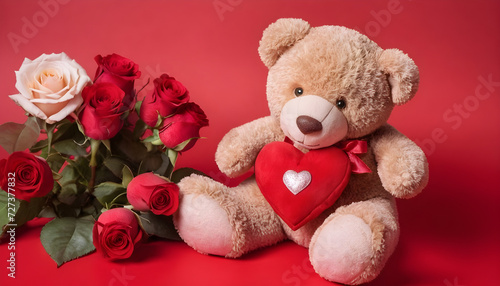 teddy bear with heart