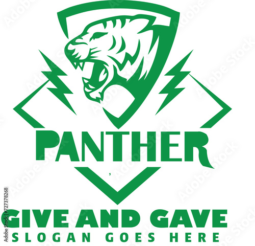 panther logo, big cat emblem, feline design mark, modern panther branding, wildlife icon, professional logo with panthers, predatory emblem, powerful symbol, creative logo for panthers, sleek big cat 